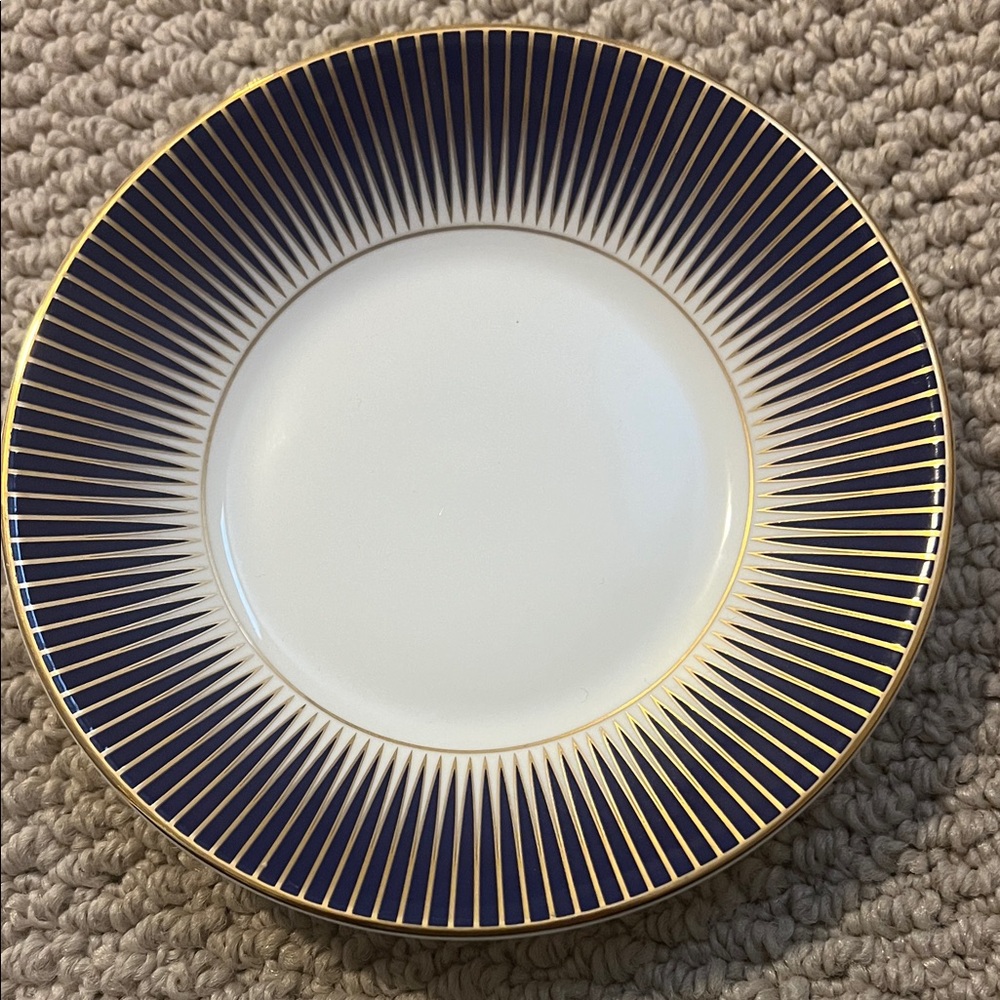 NWOT Waterford Lismore Diamond Lapis tea saucer